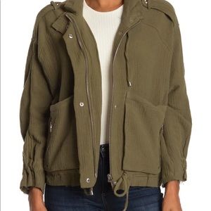 BLANKNYC Cotton Voile Gauze Jacket Size S NWOT